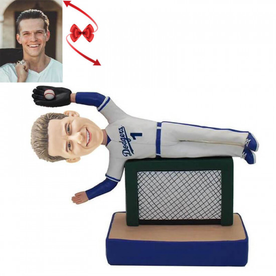 baseball catcher custom bobblehead