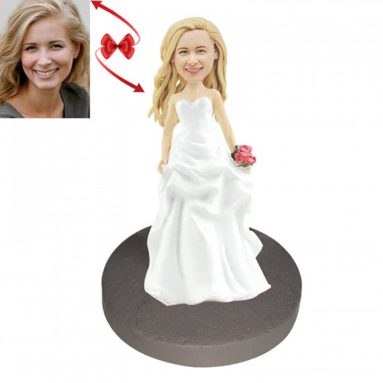 Beautiful Bride Custom Bobblehead