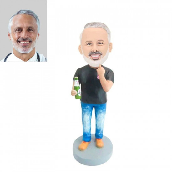 Beer Lovers Custom Bobblehead