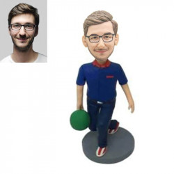 bowling custom bobblehead