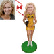 Dynamic Cheerleaders Custom Bobblehead Set - Front View