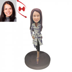 female outfit custom bobblehead