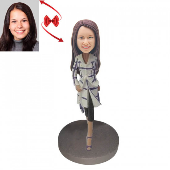 female outfit custom bobblehead