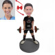 female weightlifter custom bobblehead