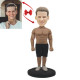 fitness worker custom bobblehead