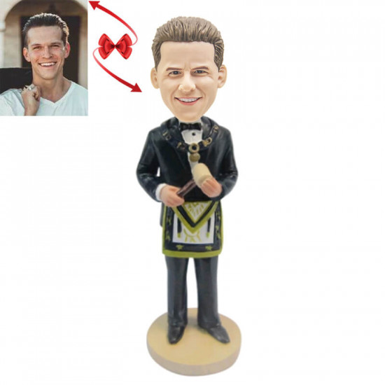 freemason custom bobblehead