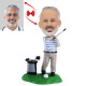 golfer custom bobblehead