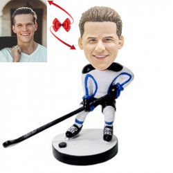 hockey player custom bobblehead