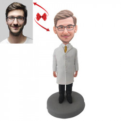 male doctor custom bobblehead