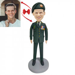 officers in uniform custom bobblehead