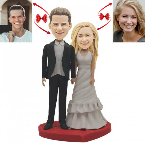 perfect wedding custom bobblehead