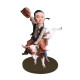 professional bull riders cowboy custom bobbleheads