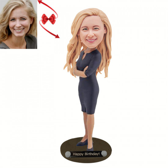 professional woman custom bobblehead