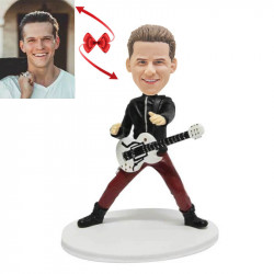 rockstar guitarist custom bobblehead