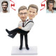 same sex wedding custom bobbleheads