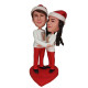 spend christmas together custom bobblehead