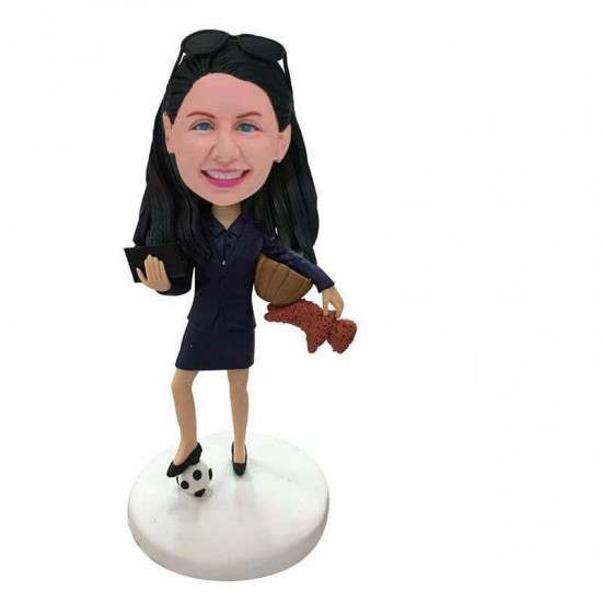 world's best mom custom bobblehead